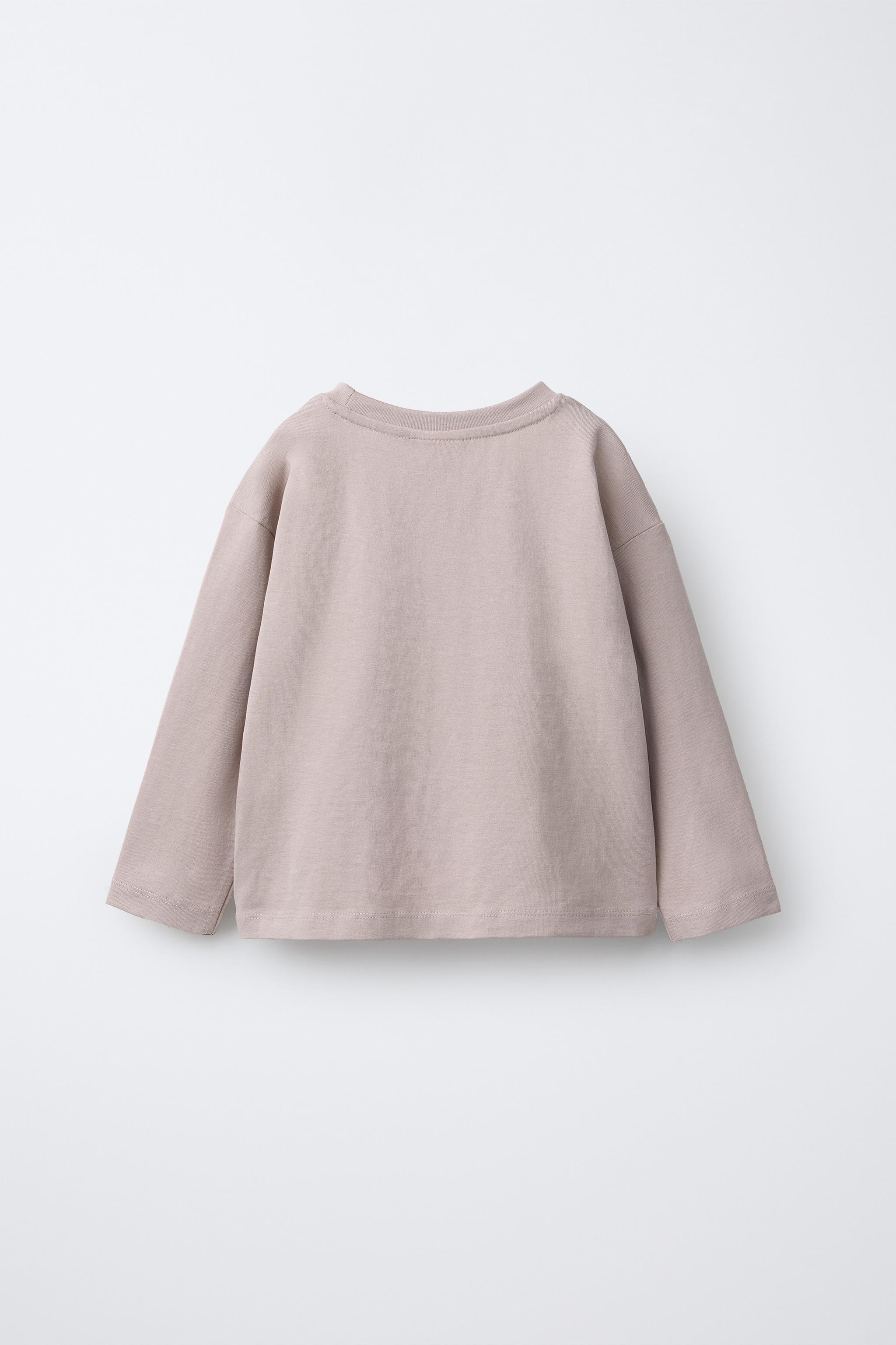 THREE-PACK OF STRIPED AND PLAIN T-SHIRTS